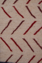 MOSAIC BERBER PICASSO RUG- HANDWOVEN TAZNAKHT WOOL CARPET