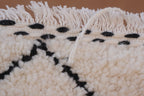 GEOEOMETRIC BENI OURAIN RUG - HANDWOVEN BERBER WOOL CARPET