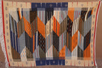 MOSAIC TAZNAKHT RUG - BERBER PICASO MOROCCAN WOOL CARPET