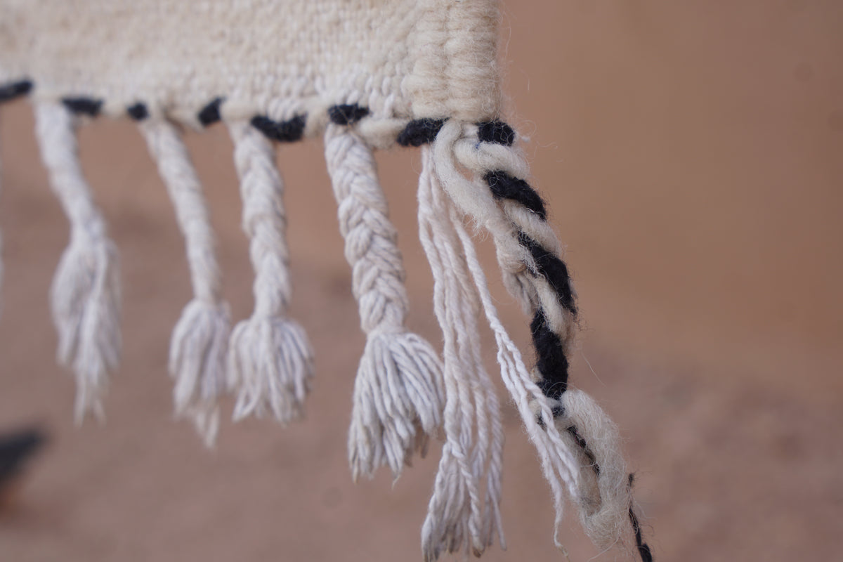 CONTEMPORARY BENI OURAIN RUG- MOROCCAN WOOL BERBER CARPET