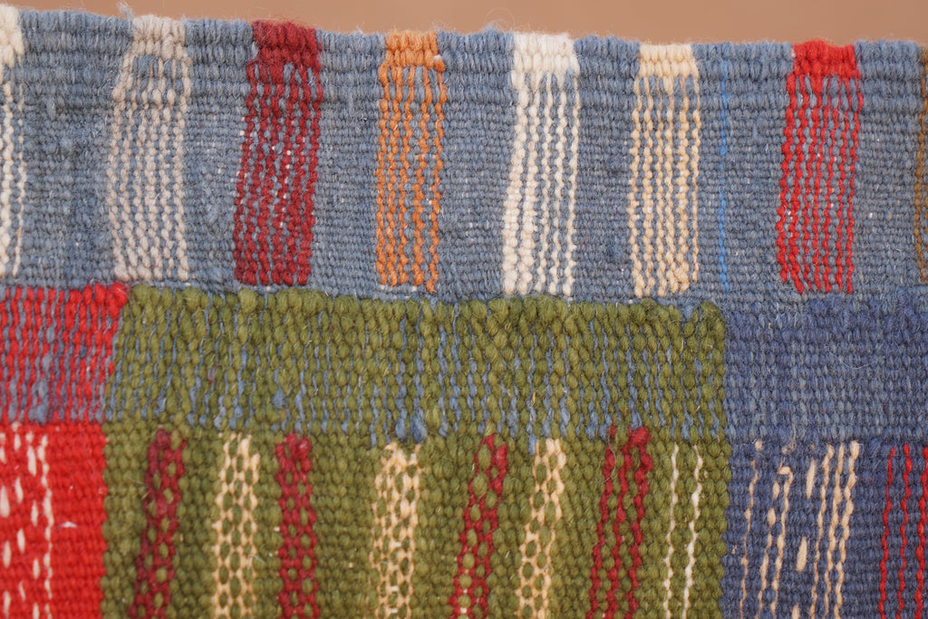 HANDMADE MOROCCAN PICASO RUNNER RUG