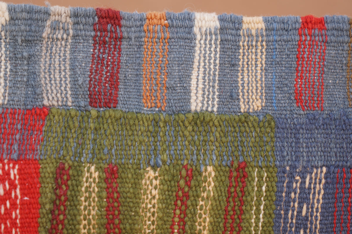 HANDMADE MOROCCAN PICASO RUNNER RUG