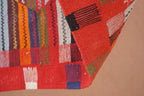 MOROCCAN BERBER PICASO HANDMADE FLATWEAVE RUG
