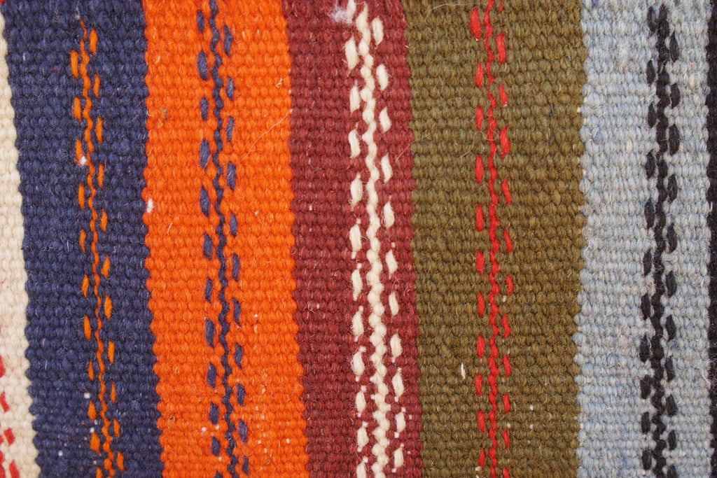 MOROCCAN BERBER PICASO HANDMADE FLATWEAVE RUG