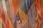 MOROCCAN  PICASO  BERBER RUG - HANDMADE  FLATWEAVE KILIM