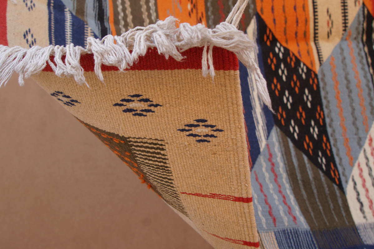 MOSAIC TAZNAKHT RUG - BERBER PICASO MOROCCAN WOOL CARPET