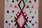 CONTEMPORARY BENI OURAIN RUG- MOROCCAN WOOL BERBER CARPET