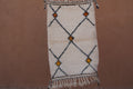 BENI OURAIN RUG - HANDWOVEN MOROCCAN WOOL BERBER CARPET