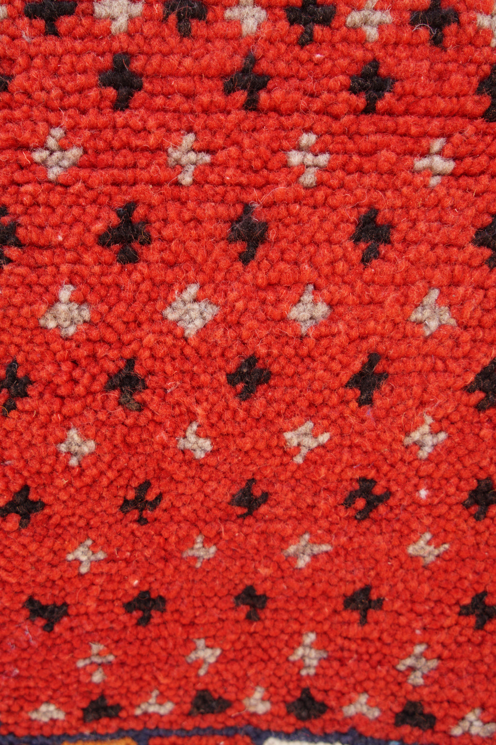 MOSAIC BERBER PICASSO RUG- HANDWOVEN TAZNAKHT WOOL CARPET