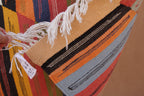 MOROCCAN BERBER PICASO FLATWEAVE RUG- HANDMADE AMAZIGH