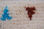 CONTEMPORARY BENI OURAIN RUG- MOROCCAN WOOL BERBER CARPET