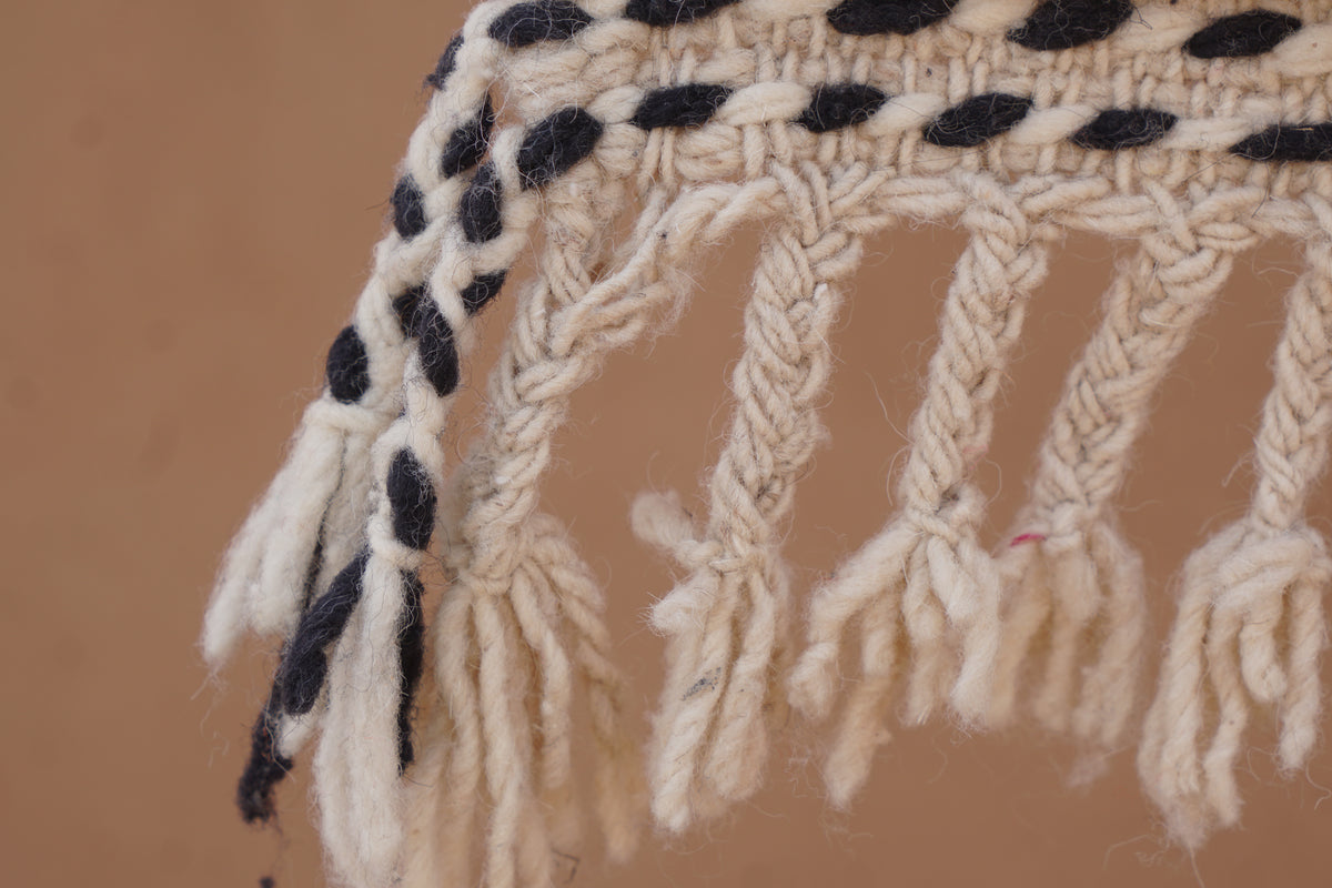 CONTEMPORARY AZILAL RUG- HANDWOVEN MOROCCAN WOOL RUG
