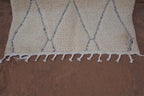 BENI OURAIN RUG - MOROCCAN DIAMOND PATTERN WOOL BERBER CARPET
