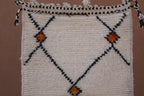 BENI OURAIN RUG - HANDWOVEN MOROCCAN WOOL BERBER CARPET