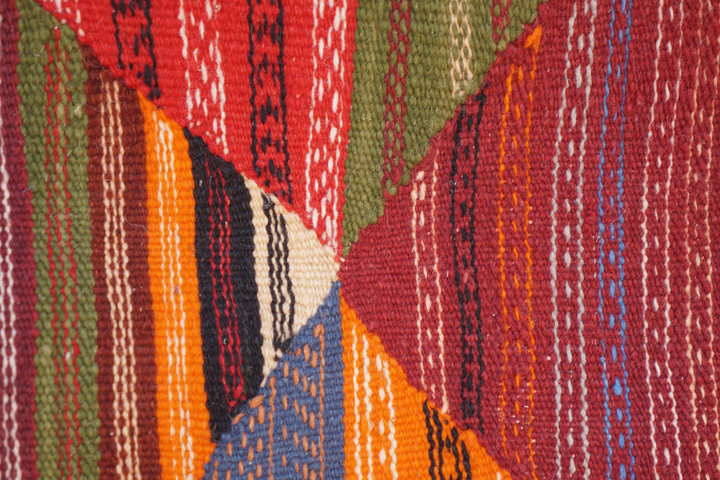 HANDMADE MOROCCAN PICASO RUNNER RUG