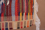 BERBER PICASO TAZNAKHT RUG - HANDWOVEN MOROCCAN FLAT WEAVE CARPET