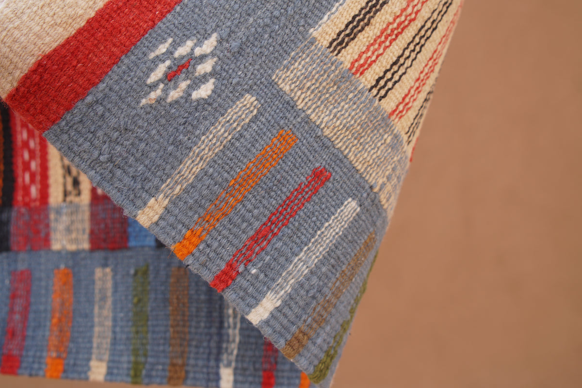 HANDMADE MOROCCAN PICASO RUNNER RUG